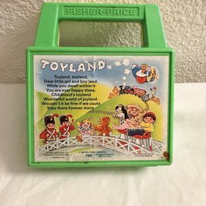 Vintage Fisher Price Toyland Music Box 795 Musical Toy USA Japan